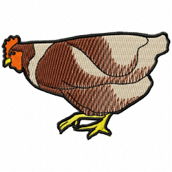 Chickens And Roosters Embroidery Design 8 Chickens And Roosters Embroidery Design 8